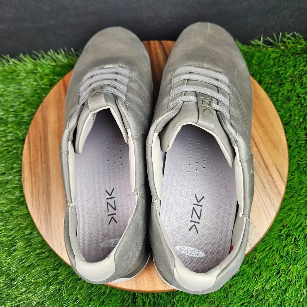 Kizik Boston Mens Size‎ 14 Gray Casual Classic Hands-Free Slip-On Shoes Sneakers